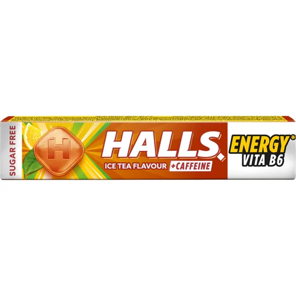 Pastillid Halls Lemon Ice Tea magusainetega 32g