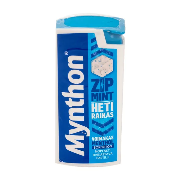 Pastillid Mynthon Zipmint Menthol magusainetega 30g