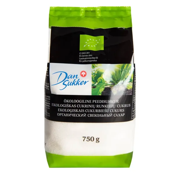 Cukurs Dansukker cukurbiešu EKO 750g