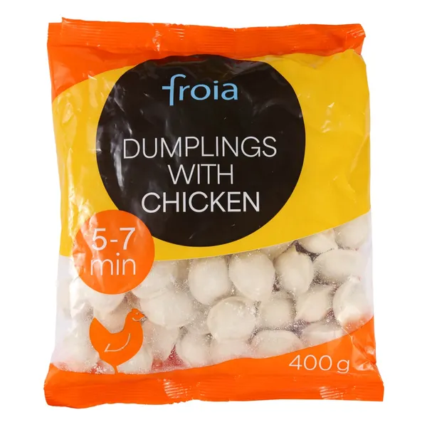 Pelmeņi Froia ar vistas gaļu 400g