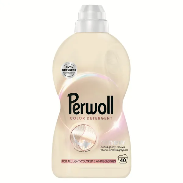 Pesugeel Light Colors 40pk, PERWOLL, 2 l