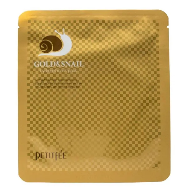 Näomask Gold & Snail Hydrogeel, PETITFEE, 1 tk