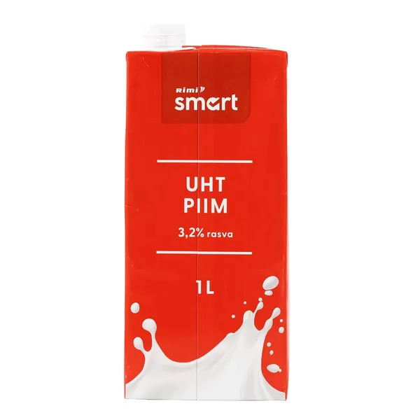 Piim Rimi Smart ülikõrgel temperatuuril (UHT) töödeldud 3,2% 1l