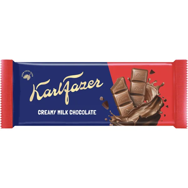 Piimašokolaad, KARL FAZER, 95g