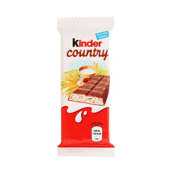Piimašokolaad piima- ja teraviljatäidisega Kinder Country 23,5g