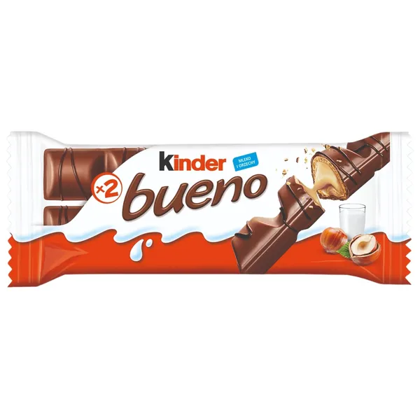 Šokolaadivahvel Kinder Bueno, Kinder, 43g