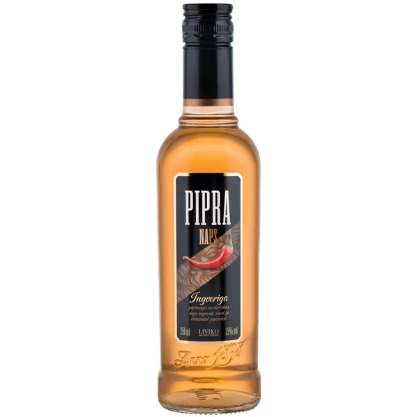 Piiritusjook Pipra Naps Ingveriga 35%vol 0,35l