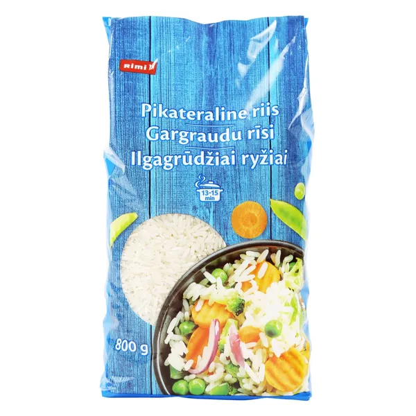 Pikateraline riis Rimi 800g