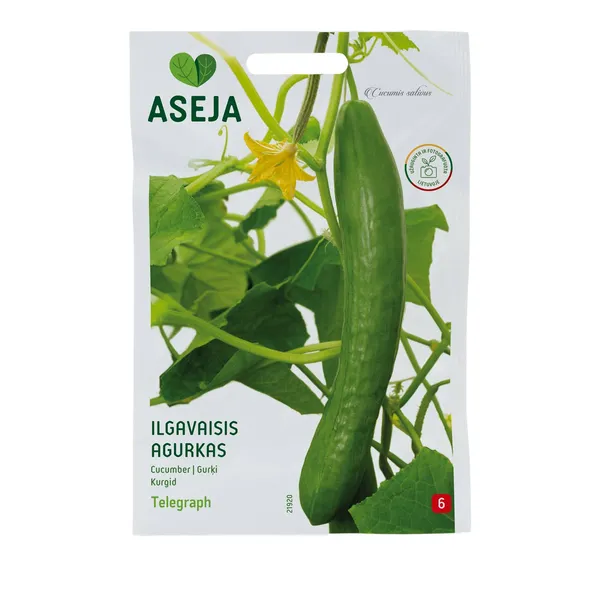 Garie gurķi Telegraph, Aseja, 0,3g