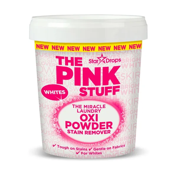 Plekieemaldaja pulber The Pink Stuff valgele pesule 1kg