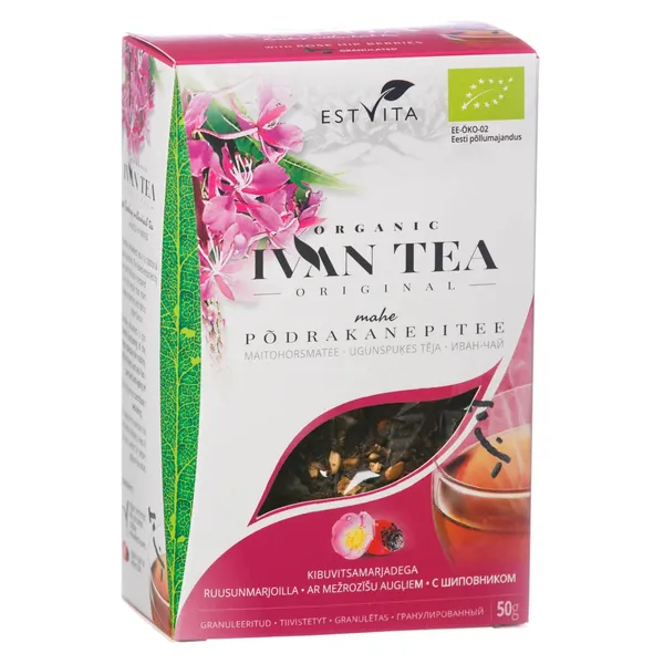Põdrakanepi tee kibuvitsaga Estvita 50g