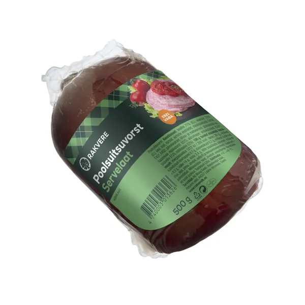 Poolsuitsuvorst Servelaat, RAKVERE LK, 500 g