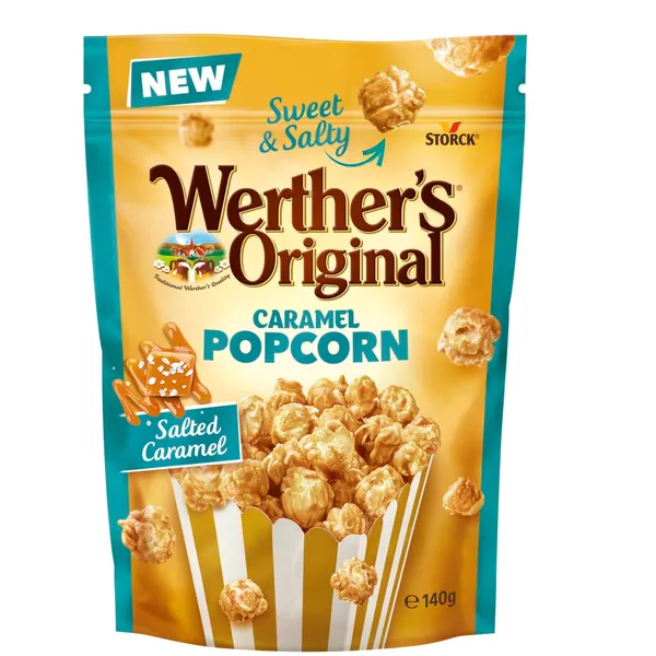 Popkorn soola karamelliga Werther's Original 140g