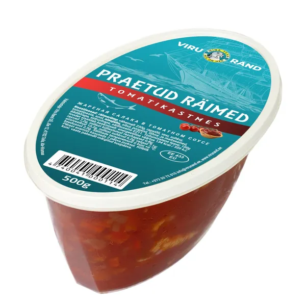 Praetud räimed tomatikastmes, VIRU RAND OÜ, 500 g
