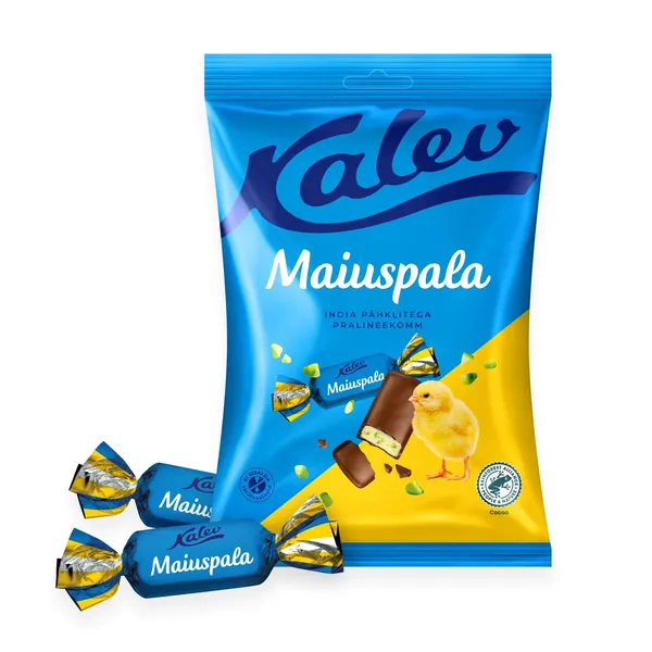 Maiuspala pralineekommid, KALEV, 200 g