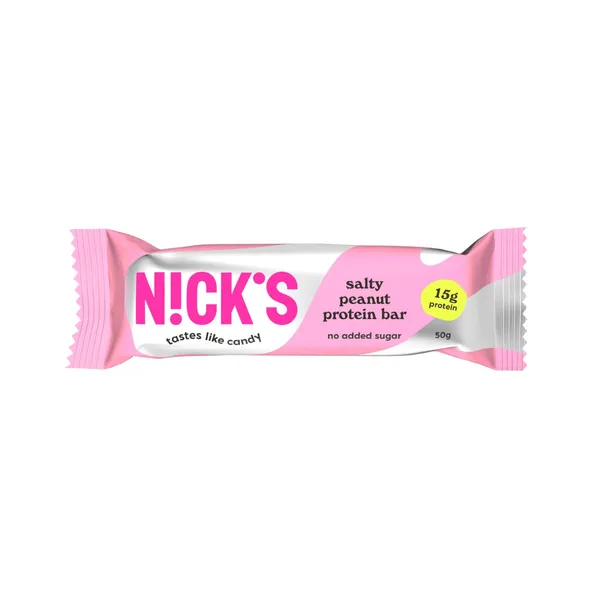 Proteiinibatoon soolase maapähkliga magusainetega Nicks 50g