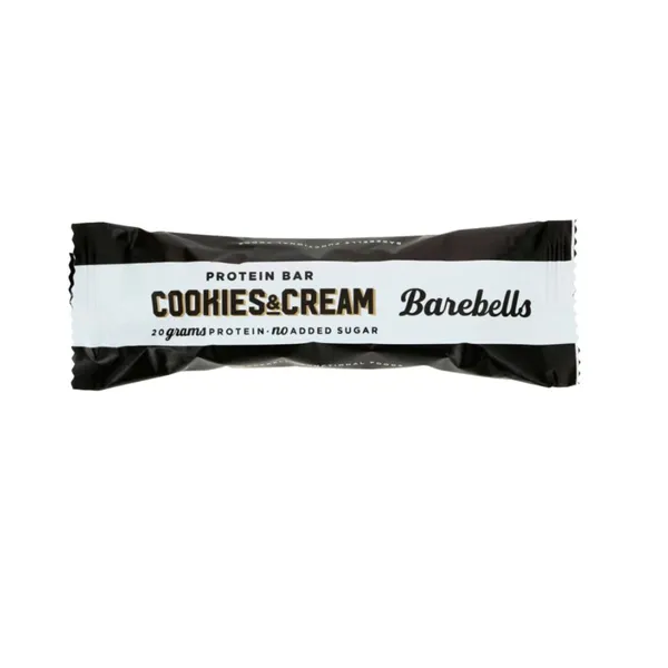 Proteiinibatoon Cookies&Cream, BAREBELLS, 55 g