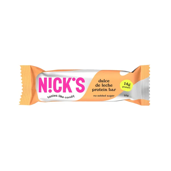 Proteiinibatoon dulce de leche magusainetega Nick's 50g