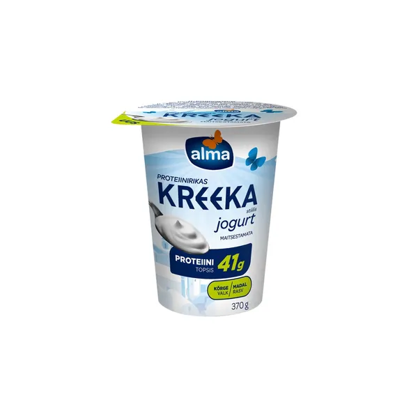 Proteiinijogurt kreeka stiilis maitsestamata, ALMA, 370 g