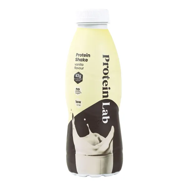 Proteiinijook vaniljemaitseline magusainega Protein Lab 500ml