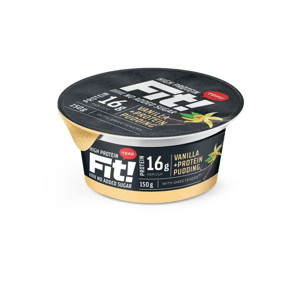 Pudiņš Fit! Proteīna vaniļas 150g