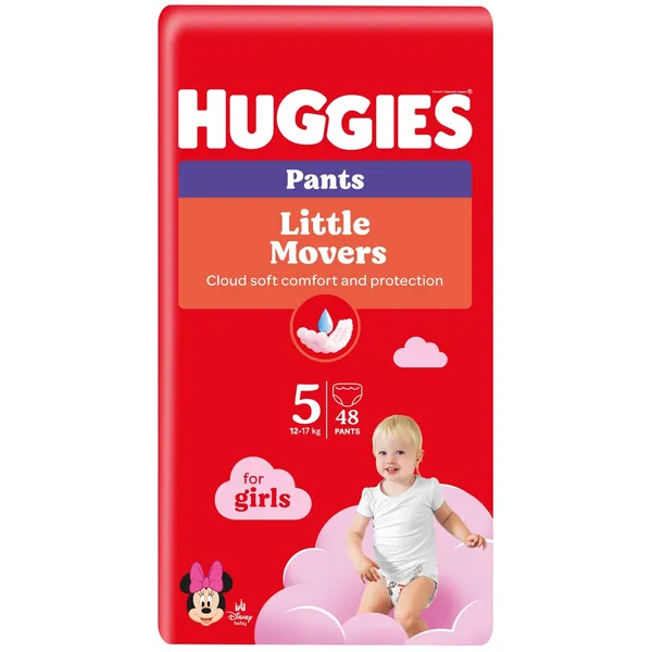 Püksmähkmed Huggies Pants 5 Girl,12-17kg 48tk