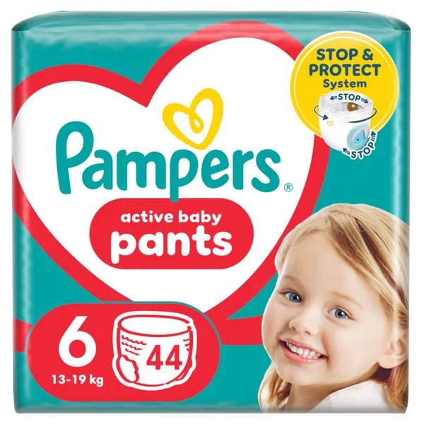Püksmähkmed JP S6 44tk, PAMPERS, 44 tk