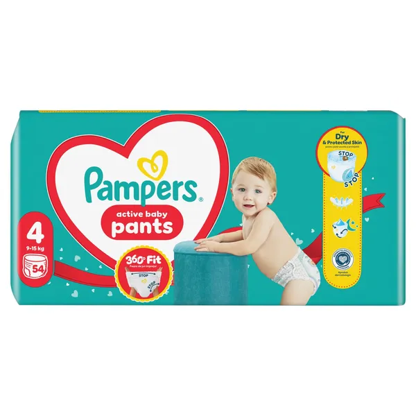 Püksmähkmed Pampers Pants Jumbo Pack S4 54tk