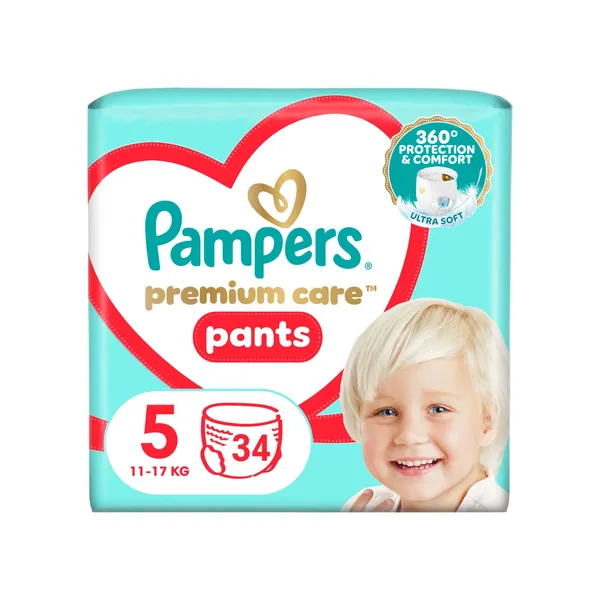 Püksmähkmed Premium Care, Value Pack S5, PAMPERS, 11-17kg/34 tk