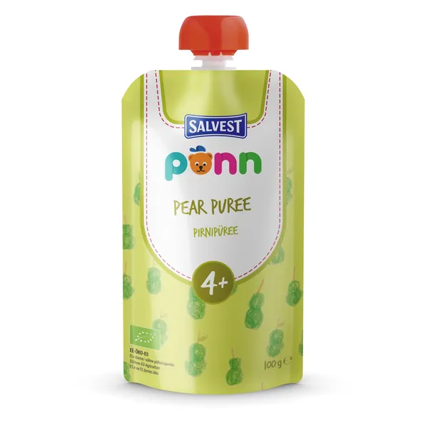 Püree pirniga Põnn ökoloogiline 4k 100g