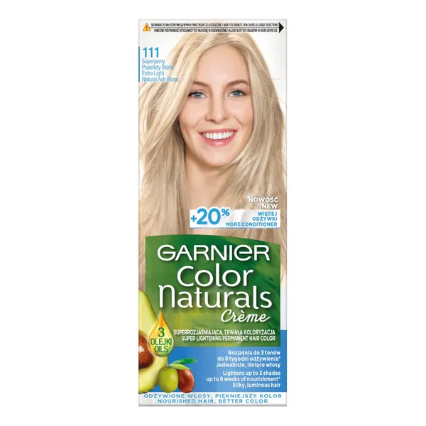 Püsivärv Color Naturals Olive 111 eriti hele loomulik blond, GARNIER, 1 tk