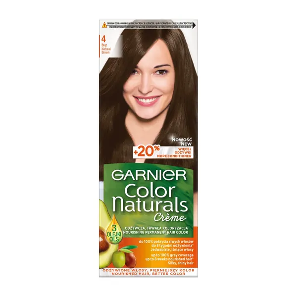 Püsivärv Color Naturals Olive 4 pruun, GARNIER, 1 tk