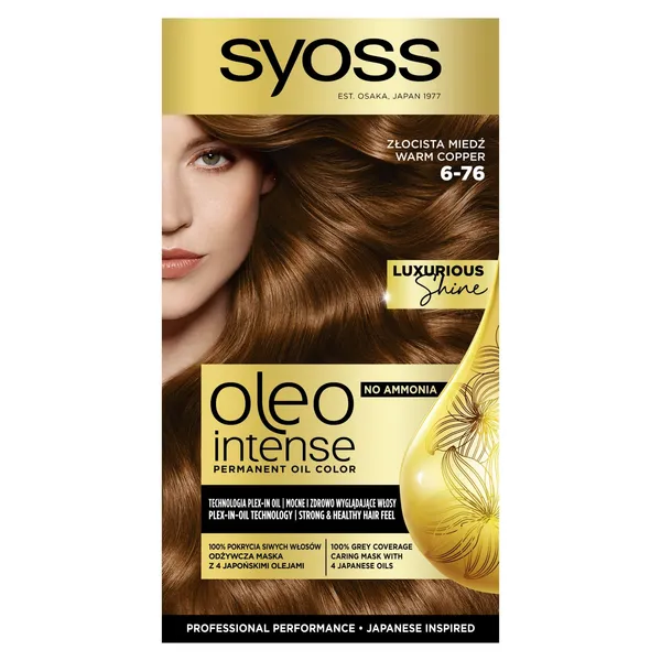 Püsivärv Syoss oleo intense 6-76 soe vaskpruun
