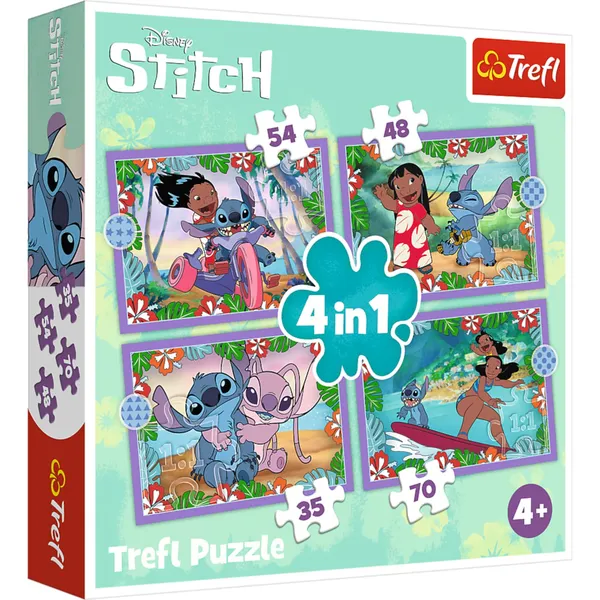 Puslede komplekt Trefl Stitch 4tk 34633T