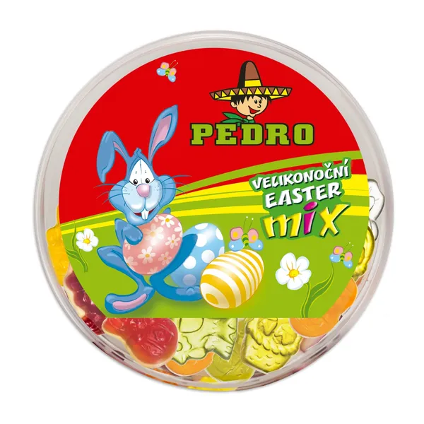 Augļu garšas želejkonfektes Pedro Easter 400g