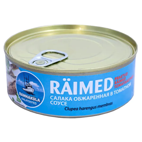 Räimed tomatikastmes suitsutatud Rannaküla 240g