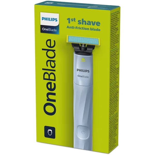 Raseerija näole + 1 tera Philips OneBlade 1st Shave QP1324/20