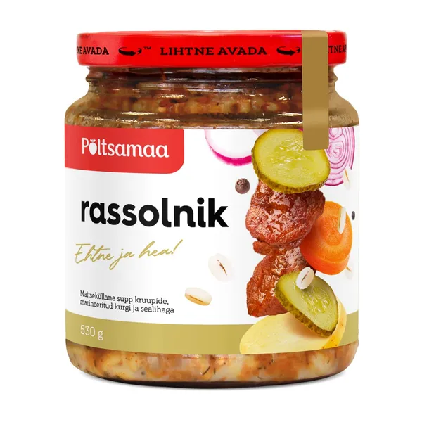 Rassolnik sealihaga PÕLTSAMAA 530g