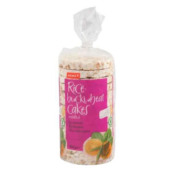 Rīsu, griķu galetes Rimi 100g