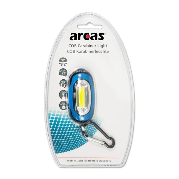 Rippvalgusti Arcas COB + 2xCR2032