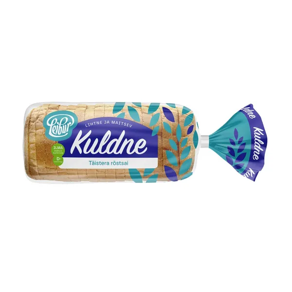 Kuldne Täistera röstsai, LEIBUR, 500 g
