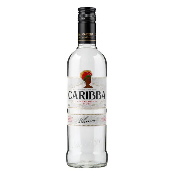 Rums CARIBBA BLANCO 37,5% 0,5l