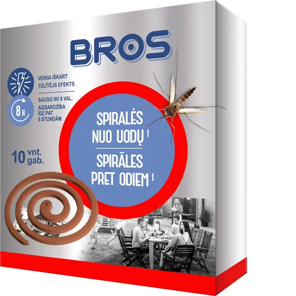 Sääsetõrjespiraal BROS 10tk