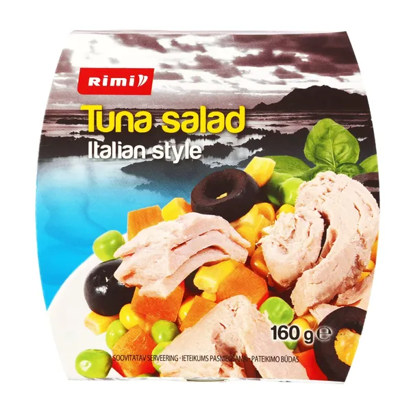 Salat tuunikalaga Itaaliapärane Rimi 160g