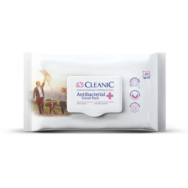 Salvrätikud niisked Cleanic 40tk