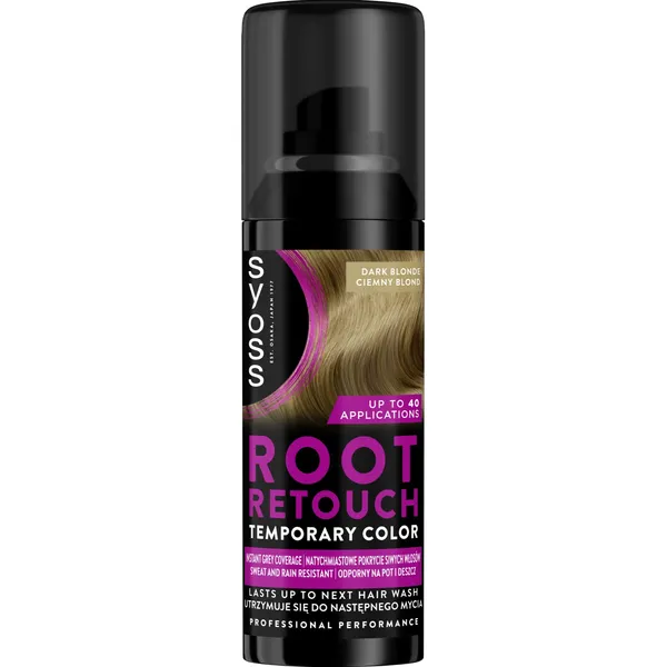 Līdz. Syoss Color Root Ret.Tum. bl.mat. 120ml