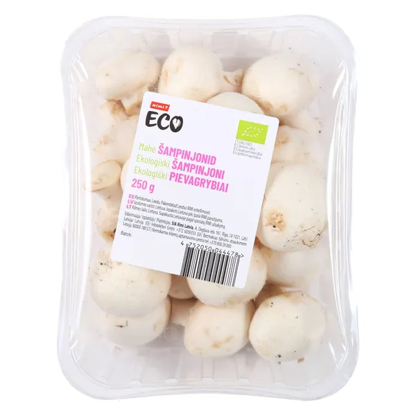Šampinjonid mahe RIMI Eco 250g