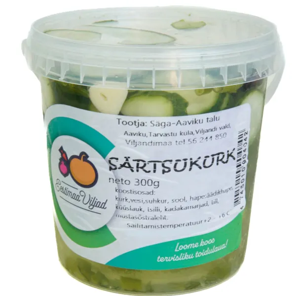 Särtsukurk 600/300g