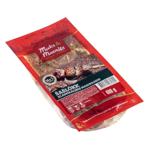 Šašlõkk klassikalises marinaadis, MAKS&MOORITS, 600 g