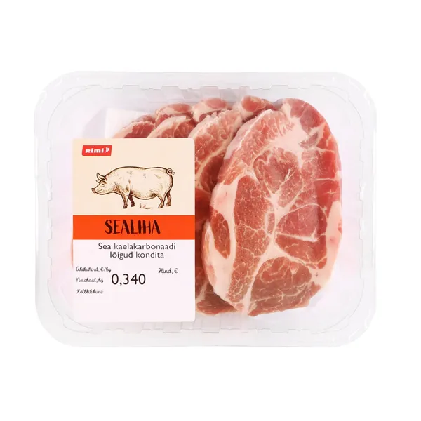 Sea kaelakarbonaad kondita, viilutatud Rimi 340g